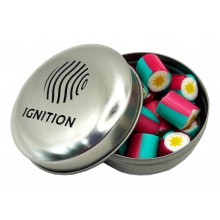 Candle Tin with Rock Candy 40g